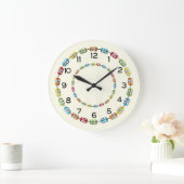 Zahnarztklemme Große Wanduhr (Zuhause)