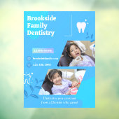 Zahnarztklinik - Bildanzeige anpassen Fensteraufkleber (Blatt 3)