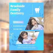 Zahnarztklinik - Bildanzeige anpassen Fensteraufkleber (Blatt 2)