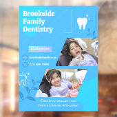 Zahnarztklinik - Bildanzeige anpassen Fensteraufkleber (Blatt 2)