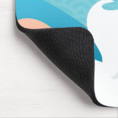 Zahnarztklinik Empfang-Maus-Pad Mousepad (Ecke)