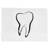 Zahnarztklinik Große Geschenktüte (Rückseite)