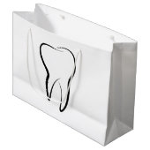Zahnarztklinik Große Geschenktüte (Vorderseite Schrägansicht)
