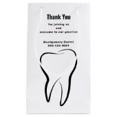 Zahnarztklinik Kleine Geschenktüte (Vorderseite)