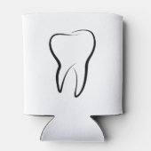 Zahnarztklinik Mundhygiene Dosenkühler (Rückseite)