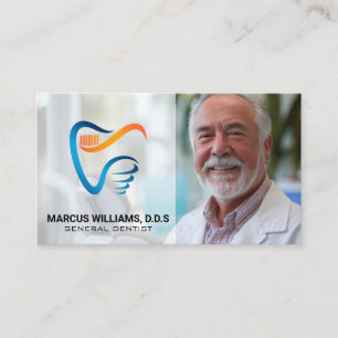 Zahnarztlächeln   Creative Dental Logo Visitenkarte