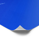 Zahnarztlehre Blume Lebenseinstellung Inspiration  Poster (Ecke)