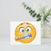 Zahnärztliche Erinnerung Postkarte - SRF (Stehend Vorderseite)