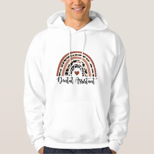 Zahnärztliche Hygienikerin oder Assistentin Leopar Hoodie