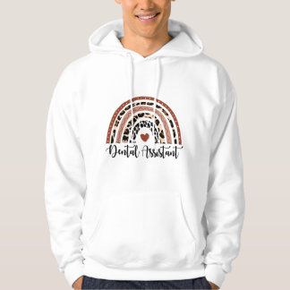 Zahnärztliche Hygienikerin oder Assistentin Leopar Hoodie