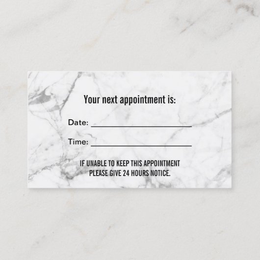 Zahnärztliche Rose Gold Glitzer Zahnersatz Terminkarte (Rückseite)