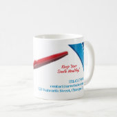 Zahnärztliche Tasse (VorderseiteRechts)