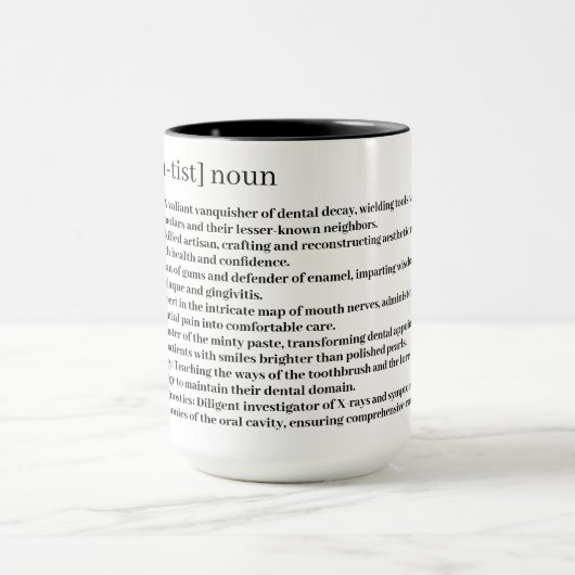 Zahnärztliche Tasse (Zentrum)