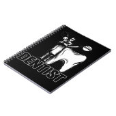 Zahnärztliche Vater Zahnzahnärzte Notizblock (Linke Seite)