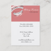 Zahnärztliche Zahnärztliche Zahnarztpraxis Busines Visitenkarte (Rückseite)