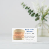 Zahnärztliche Zahnarztzahnärzte Visitenkarte (Stehend Vorderseite)