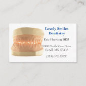 Zahnärztliche Zahnarztzahnärzte Visitenkarte (Vorderseite)