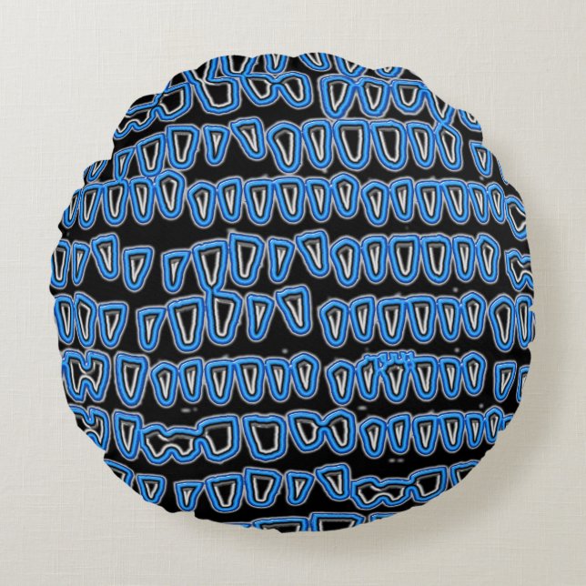 Zahnärztliche Zahnheilkunde Orthodontist Orale NEO Rundes Kissen (Vorderseite)