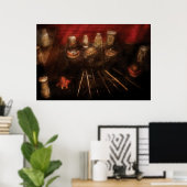 Zahnärztlicher Labrador - Zahnersatz Poster (Heimbüro)