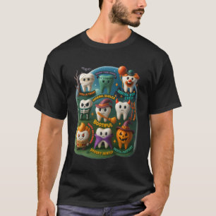Zahnärztliches Zähne-Kostüm Halloween Zahnarzt Hyg T-Shirt