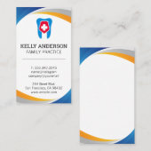 Zahnarztlogo | Gesundheitswesen Visitenkarte (Vorne/Hinten)