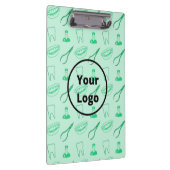 Zahnarztmuster Klemmbrett (Rechts)