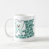 ZahnarztOrthodontistPeriodontist Kaffeetasse (Links)
