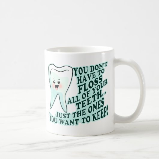 ZahnarztOrthodontistPeriodontist Kaffeetasse (Rechts)