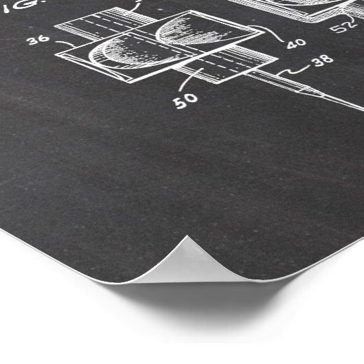 Zahnarztpatent Poster (Ecke)