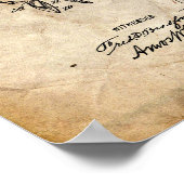 Zahnarztpatent Poster (Ecke)