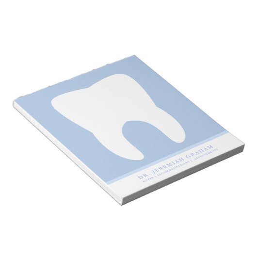 Zahnarztpersonal | BERUFLICH Notizblock (angewinkelt)