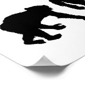 Zahnarztpraxen und Zahnärzte Poster (Ecke)