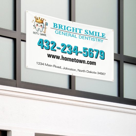 Zahnarztpraxis Banner (Äußeres Gebäude)