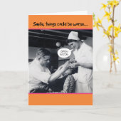 Zahnarztpraxis der 40er Jahre könnte sich am 40. G Karte (Gelbe Blume)