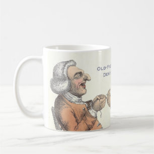 Zahnarztpraxis der Schrecken alte Zahnheilkunde Kaffeetasse