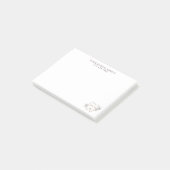 Zahnarztpraxis individuell post-it klebezettel (angewinkelt)