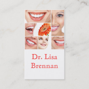 Zahnarztpraxis Privatklinik Medizin Visitenkarte