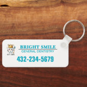 Zahnarztpraxis Schlüsselanhänger (Vorderseite)