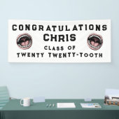 Zahnarztschullehrer-Abschluss Banner (Messe)