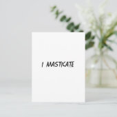 ZahnarztSpaß Postkarte (Stehend Vorderseite)