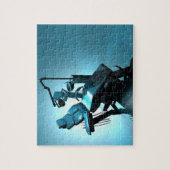 Zahnarztstuhl, Computergrafik. Puzzle (Vertikal)