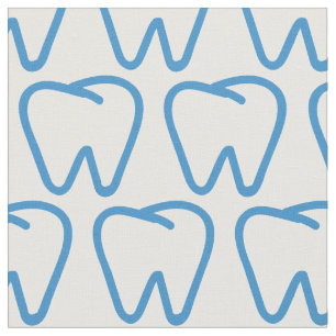 Zahnarzttester Orthodontist Pattern Stoff