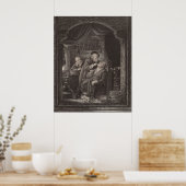 Zahnarztuntersuchung, Barockzeit, Gerrit Dou Poster (Küche)