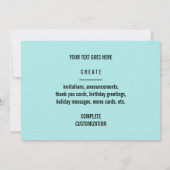 Zahnarztwitz Einladung (Rückseite)