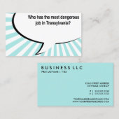 Zahnarztwitz Visitenkarte (Vorne/Hinten)