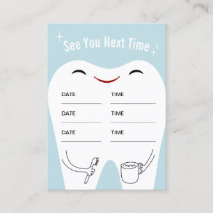 Zahnarztzahn Baby Blue Dental Care Termin