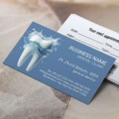 Zahnarztzahn & Wasser Blue Zahnpflege Termin