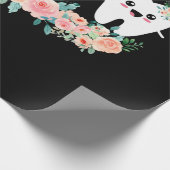 Zahnarztzahnarzt für Mundhygiene Geschenkpapier (Ecke)