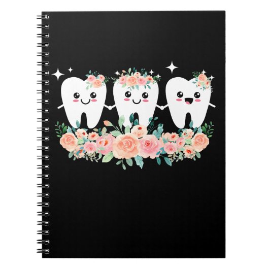 Zahnarztzahnarzt für Mundhygiene Notizblock (Vorderseite)