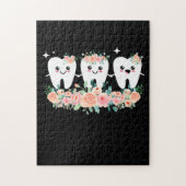 Zahnarztzahnarzt für Mundhygiene Puzzle (Vertikal)